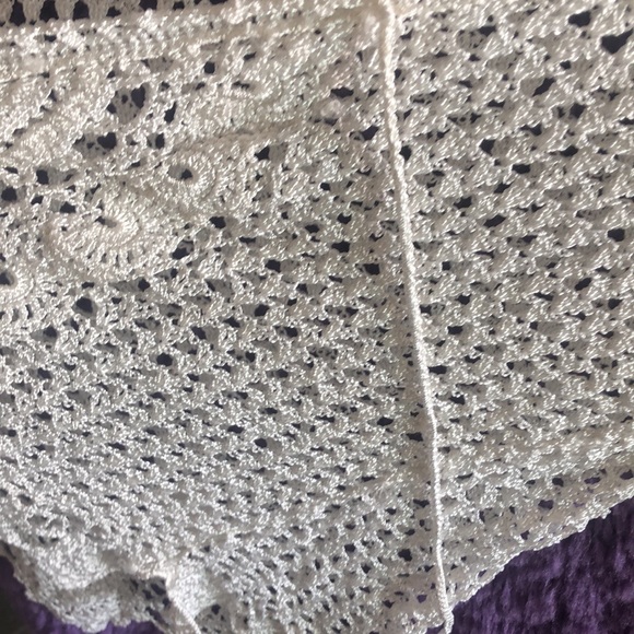 White Stringed cardigan - Picture 6 of 8